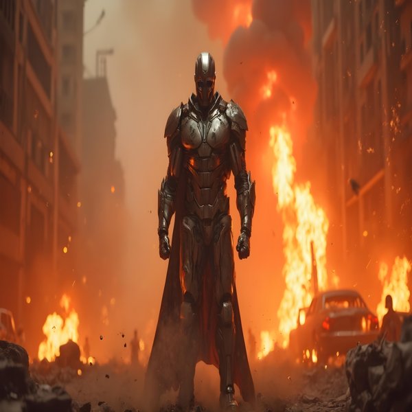 Superhero Standing Middle