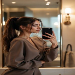 Indoor Mirror Selfie