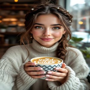 Cozy Selfie Relatable