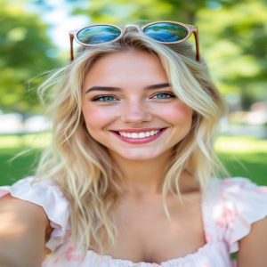 Playful Selfie Young