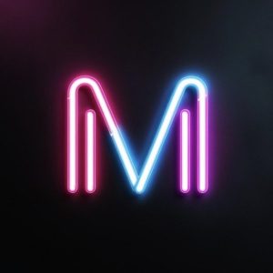 Electrifying Neon Logo