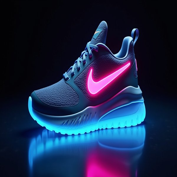 Futuristic Sneaker With