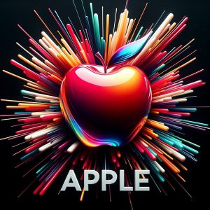 Shiny Apple Bursting