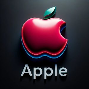 Vibrant Sleek Apple