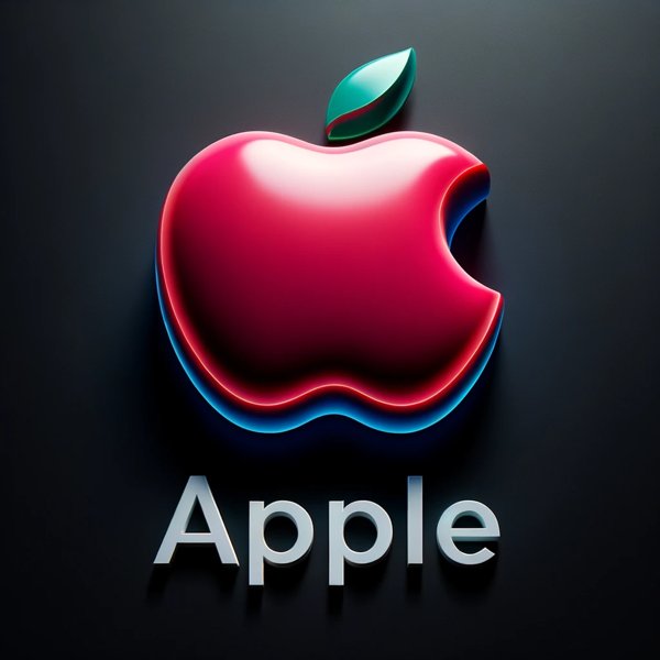 Vibrant Sleek Apple